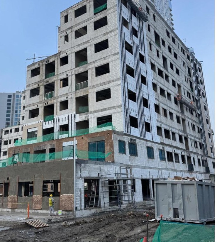 Edificio en construcción