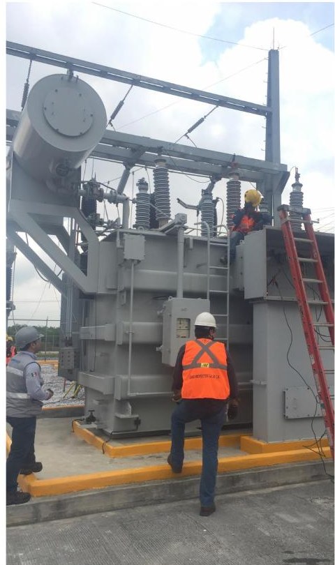 Mantenimiento a subestación eléctrica